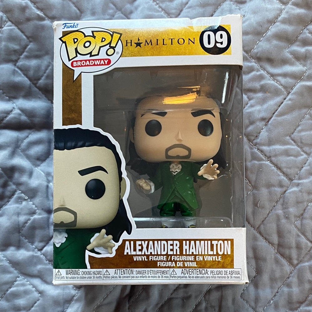 Funko Pop! Hamilton Figure in Green and Black